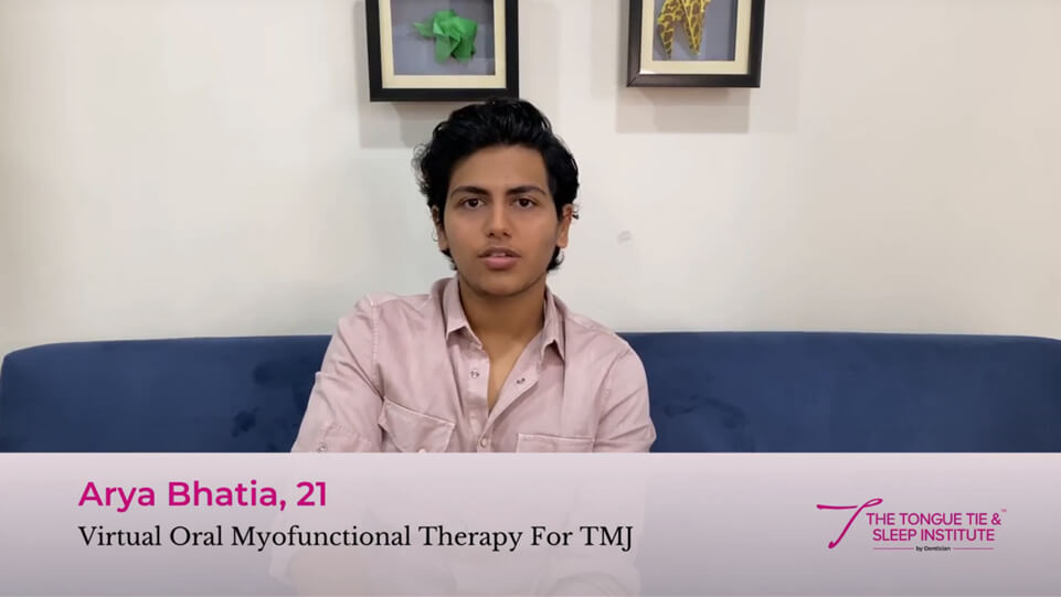 Virtual Myofunctional Therapy For Temporomandibular Joint Disorder (TMJ)