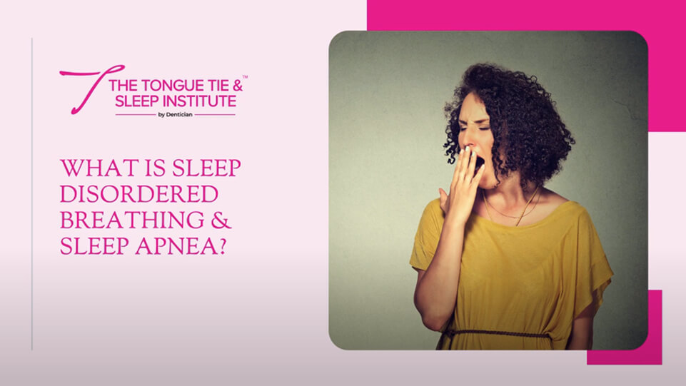 what is sleep disordered breathing and sleep apnea