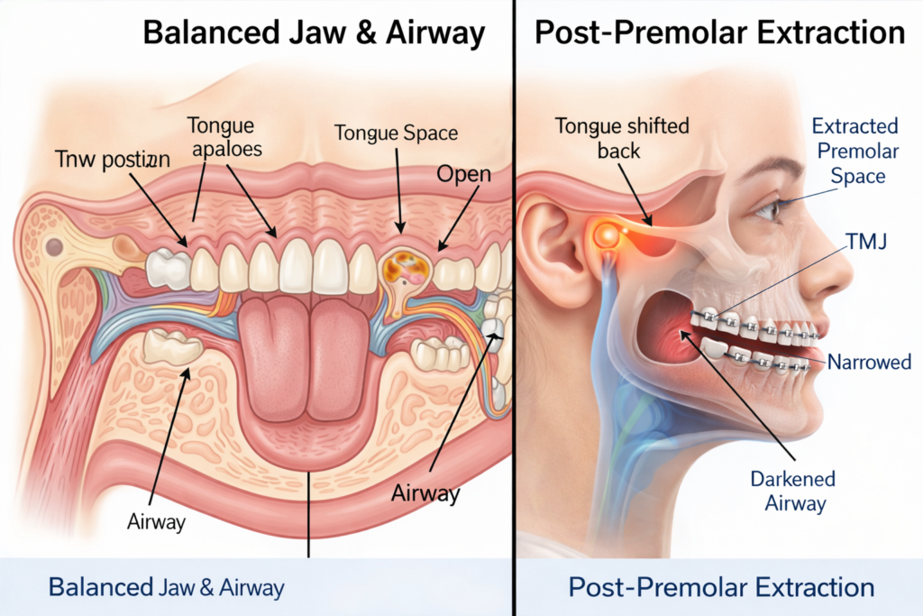 Premolar Extractions in Braces: Do They Cause TMJ Problems? | | TMJ, Tongue Tie & Sleep Institute – Tongue Tie Treatment in Mumbai, India | TMJ |