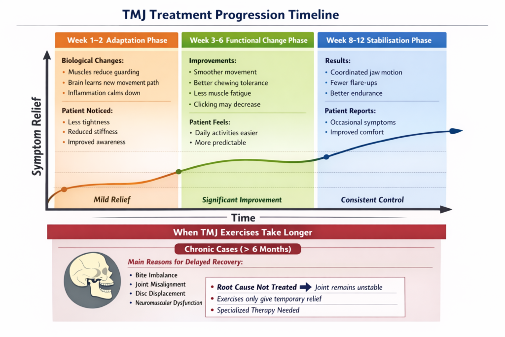 How Long Does It Take for TMJ Disorder Exercises to Show Results? | | TMJ, Tongue Tie & Sleep Institute – Tongue Tie Treatment in Mumbai, India | News |
