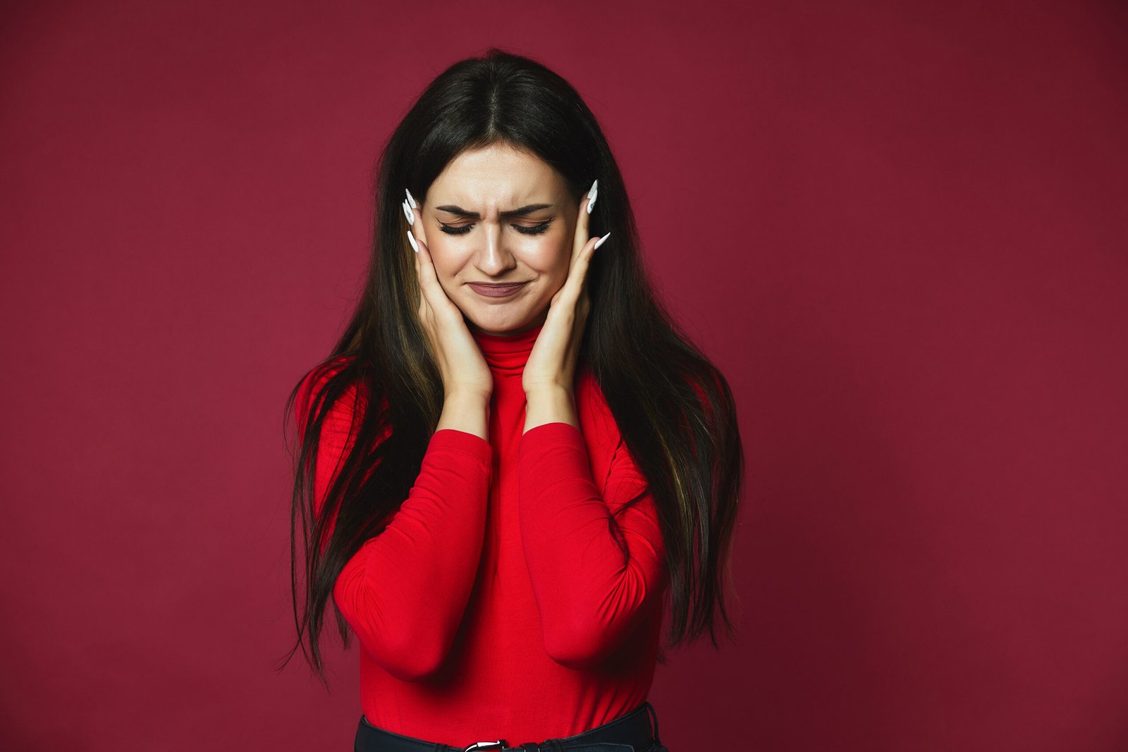 TMJ treatment timeline: early muscle relaxation, stable jaw function after therapy and orthotic care.